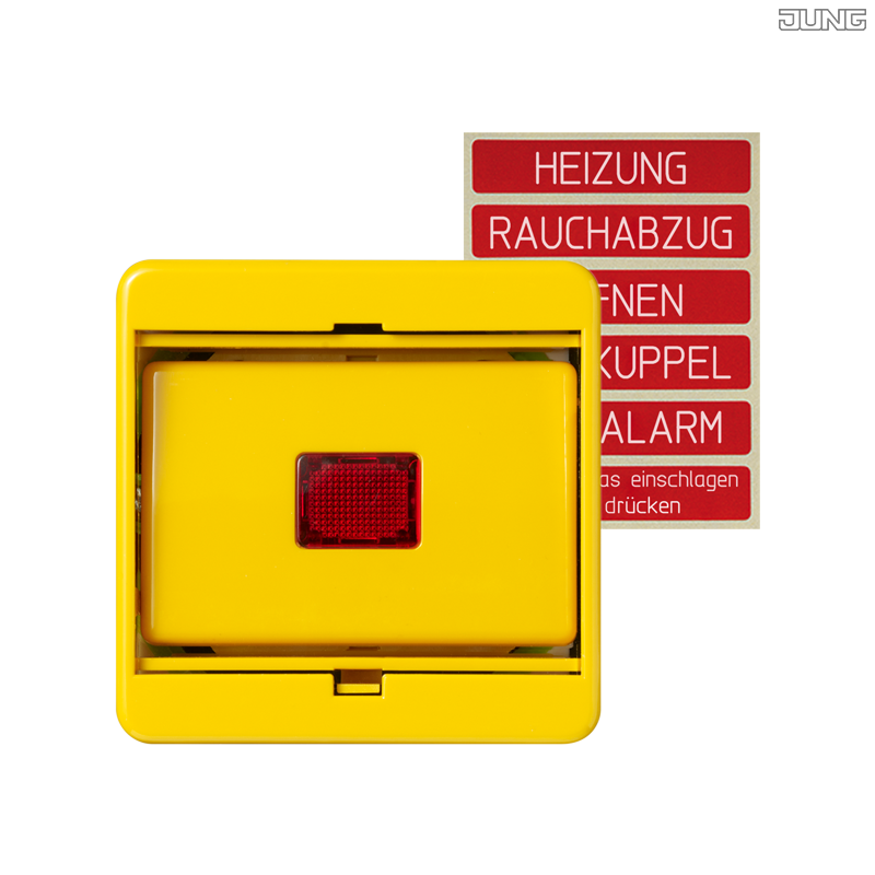 Jung BRG 12-5 PK 42 Abdeckung mit Kipphebel "Kegel" 1-fach 2 Kipphebel