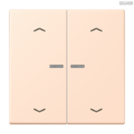 Jung BRG 12-5 PK 42 Abdeckung mit Kipphebel "Kegel" 1-fach 2 Kipphebel