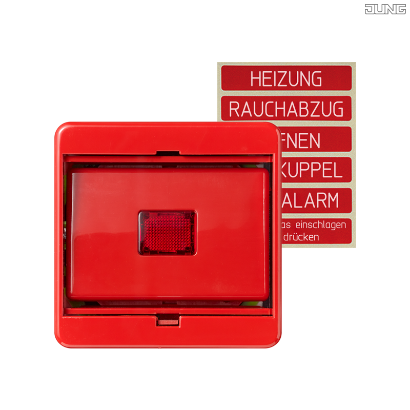 Jung BRG 12-5 PK 42 Abdeckung mit Kipphebel "Kegel" 1-fach 2 Kipphebel