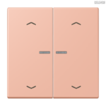Jung BRG 12-5 PK 42 Abdeckung mit Kipphebel "Kegel" 1-fach 2 Kipphebel