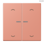 Jung BRG 12-5 PK 42 Abdeckung mit Kipphebel "Kegel" 1-fach 2 Kipphebel