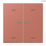 Jung BRG 12-5 PK 42 Abdeckung mit Kipphebel "Kegel" 1-fach 2 Kipphebel