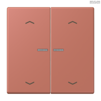 Jung BRG 12-5 PK 42 Abdeckung mit Kipphebel "Kegel" 1-fach 2 Kipphebel
