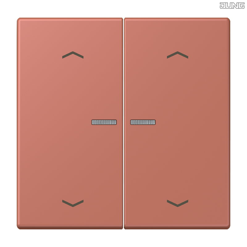 Jung BRG 12-5 PK 42 Abdeckung mit Kipphebel "Kegel" 1-fach 2 Kipphebel