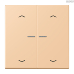 Jung BRG 12-5 PK 42 Abdeckung mit Kipphebel "Kegel" 1-fach 2 Kipphebel