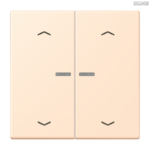 Jung BRG 12-5 PK 42 Abdeckung mit Kipphebel "Kegel" 1-fach 2 Kipphebel