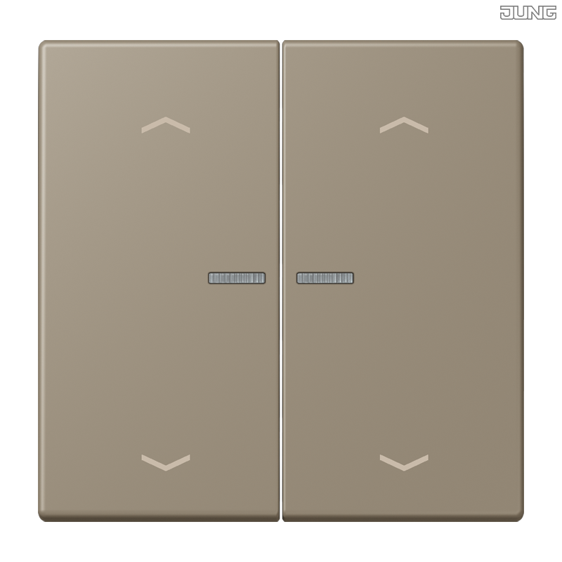 Jung BRG 12-5 PK 42 Abdeckung mit Kipphebel "Kegel" 1-fach 2 Kipphebel