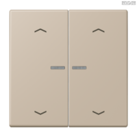 Jung BRG 12-5 PK 42 Abdeckung mit Kipphebel "Kegel" 1-fach 2 Kipphebel