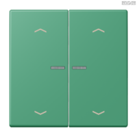 Jung BRG 12-5 PK 42 Abdeckung mit Kipphebel "Kegel" 1-fach 2 Kipphebel