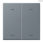 Jung BRG 12-5 PK 42 Abdeckung mit Kipphebel "Kegel" 1-fach 2 Kipphebel