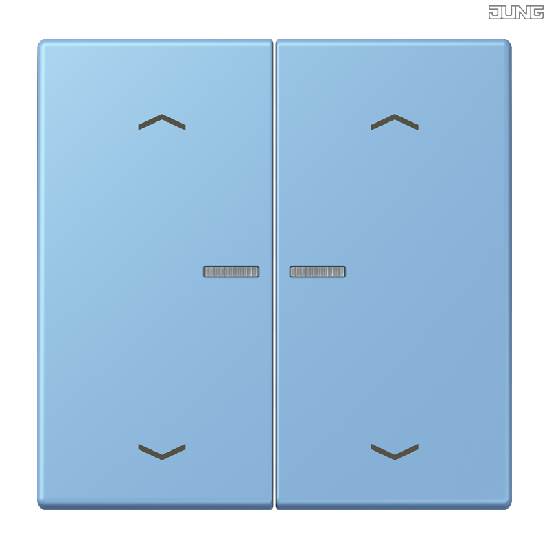 Jung BRG 12-5 PK 42 Abdeckung mit Kipphebel "Kegel" 1-fach 2 Kipphebel