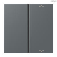 Jung BRG 12-5 PK 42 Abdeckung mit Kipphebel "Kegel" 1-fach 2 Kipphebel