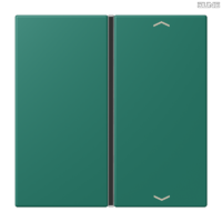 Jung BRG 12-5 PK 42 Abdeckung mit Kipphebel "Kegel" 1-fach 2 Kipphebel