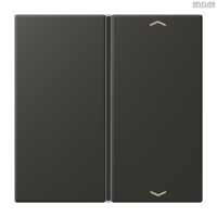 Jung BRG 12-5 PK 42 Abdeckung mit Kipphebel "Kegel" 1-fach 2 Kipphebel