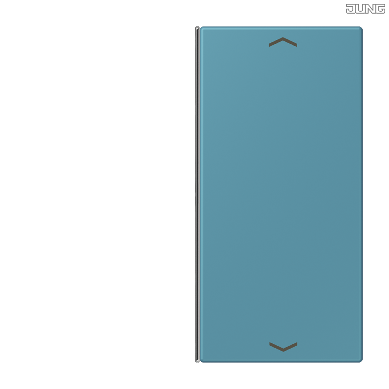 Jung BRG 12-5 PK 42 Abdeckung mit Kipphebel "Kegel" 1-fach 2 Kipphebel