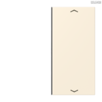 Jung BRG 12-5 PK 42 Abdeckung mit Kipphebel "Kegel" 1-fach 2 Kipphebel