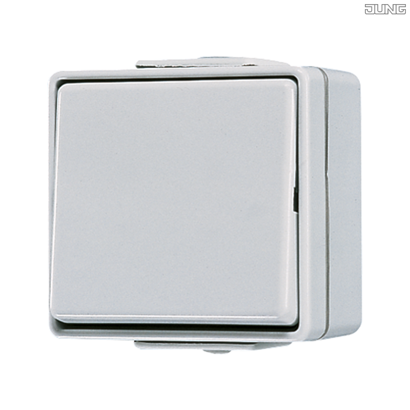 Jung BRG 12-5 PK 42 Abdeckung mit Kipphebel "Kegel" 1-fach 2 Kipphebel