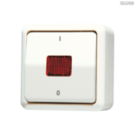 Jung BRG 12-5 PK 42 Abdeckung mit Kipphebel "Kegel" 1-fach 2 Kipphebel