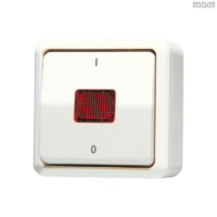 Jung BRG 12-5 PK 42 Abdeckung mit Kipphebel "Kegel" 1-fach 2 Kipphebel