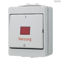 Jung BRG 12-5 PK 42 Abdeckung mit Kipphebel "Kegel" 1-fach 2 Kipphebel