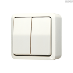 Jung BRG 12-5 PK 42 Abdeckung mit Kipphebel "Kegel" 1-fach 2 Kipphebel