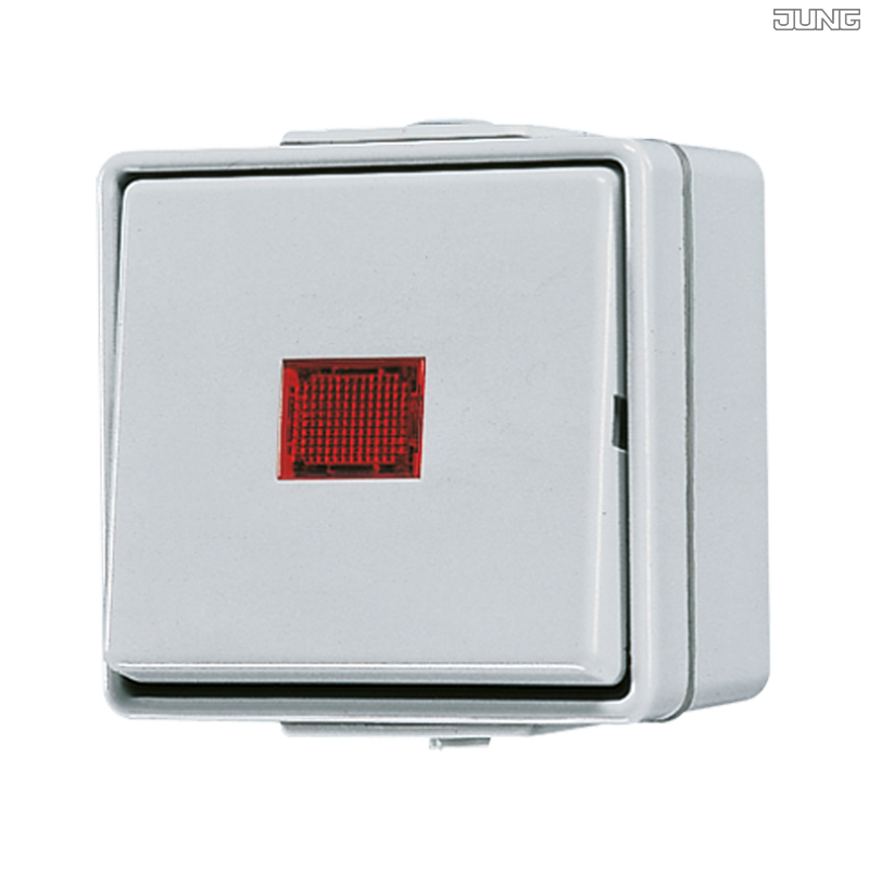 Jung BRG 12-5 PK 42 Abdeckung mit Kipphebel "Kegel" 1-fach 2 Kipphebel