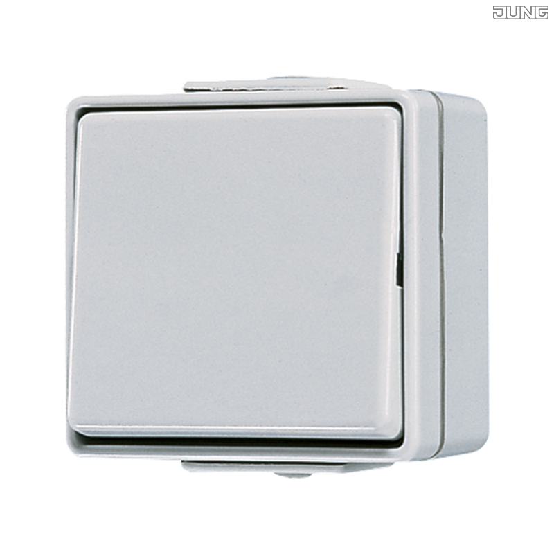 Jung BRG 12-5 PK 42 Abdeckung mit Kipphebel "Kegel" 1-fach 2 Kipphebel