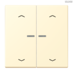 Jung BRG 12-5 PK 42 Abdeckung mit Kipphebel "Kegel" 1-fach 2 Kipphebel