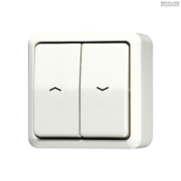 Jung BRG 12-5 PK 42 Abdeckung mit Kipphebel "Kegel" 1-fach 2 Kipphebel