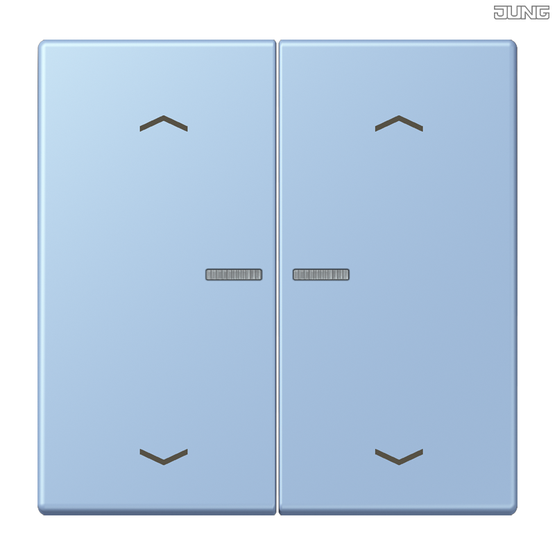Jung BRG 12-5 PK 42 Abdeckung mit Kipphebel "Kegel" 1-fach 2 Kipphebel