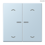 Jung BRG 12-5 PK 42 Abdeckung mit Kipphebel "Kegel" 1-fach 2 Kipphebel