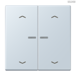 Jung BRG 12-5 PK 42 Abdeckung mit Kipphebel "Kegel" 1-fach 2 Kipphebel