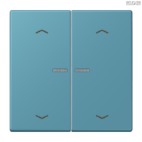 Jung BRG 12-5 PK 42 Abdeckung mit Kipphebel "Kegel" 1-fach 2 Kipphebel