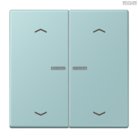 Jung BRG 12-5 PK 42 Abdeckung mit Kipphebel "Kegel" 1-fach 2 Kipphebel