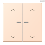 Jung BRG 12-5 PK 42 Abdeckung mit Kipphebel "Kegel" 1-fach 2 Kipphebel