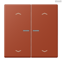 Jung BRG 12-5 PK 42 Abdeckung mit Kipphebel "Kegel" 1-fach 2 Kipphebel