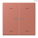 Jung BRG 12-5 PK 42 Abdeckung mit Kipphebel "Kegel" 1-fach 2 Kipphebel