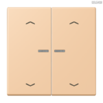 Jung BRG 12-5 PK 42 Abdeckung mit Kipphebel "Kegel" 1-fach 2 Kipphebel