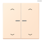 Jung BRG 12-5 PK 42 Abdeckung mit Kipphebel "Kegel" 1-fach 2 Kipphebel