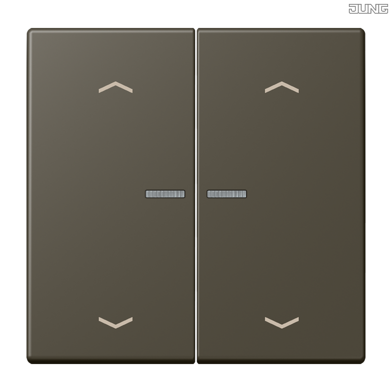 Jung BRG 12-5 PK 42 Abdeckung mit Kipphebel "Kegel" 1-fach 2 Kipphebel
