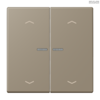 Jung BRG 12-5 PK 42 Abdeckung mit Kipphebel "Kegel" 1-fach 2 Kipphebel