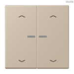 Jung BRG 12-5 PK 42 Abdeckung mit Kipphebel "Kegel" 1-fach 2 Kipphebel