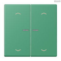 Jung BRG 12-5 PK 42 Abdeckung mit Kipphebel "Kegel" 1-fach 2 Kipphebel