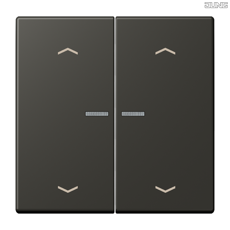 Jung BRG 12-5 PK 42 Abdeckung mit Kipphebel "Kegel" 1-fach 2 Kipphebel