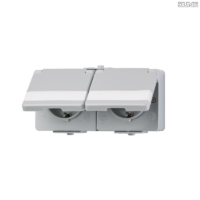 Jung BRG 12-5 PK 42 Abdeckung mit Kipphebel "Kegel" 1-fach 2 Kipphebel