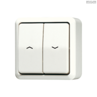 Jung BRG 12-5 PK 42 Abdeckung mit Kipphebel "Kegel" 1-fach 2 Kipphebel