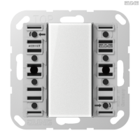 Jung BRG 12-5 PK 42 Abdeckung mit Kipphebel "Kegel" 1-fach 2 Kipphebel