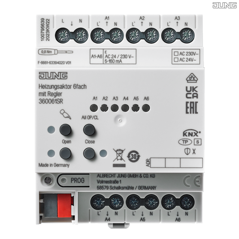 Jung BRG 12-5 PK 42 Abdeckung mit Kipphebel "Kegel" 1-fach 2 Kipphebel