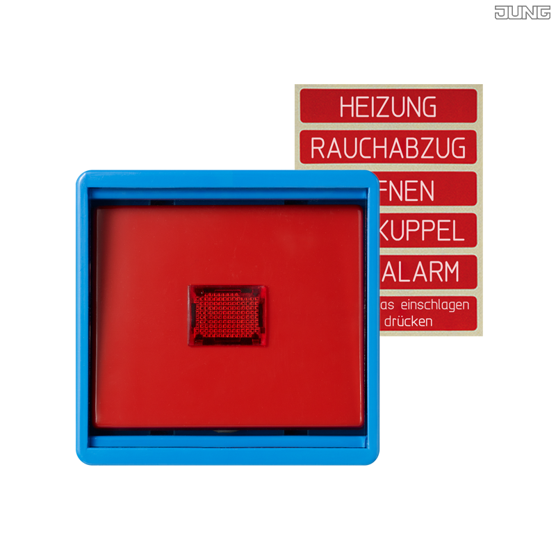 Jung BRG 12-5 PK 42 Abdeckung mit Kipphebel "Kegel" 1-fach 2 Kipphebel