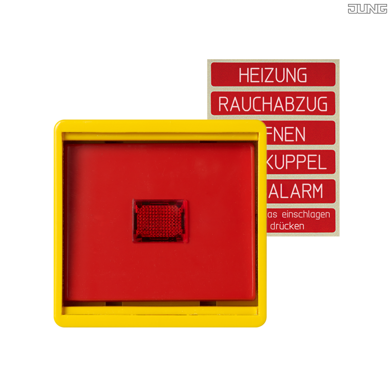 Jung BRG 12-5 PK 42 Abdeckung mit Kipphebel "Kegel" 1-fach 2 Kipphebel